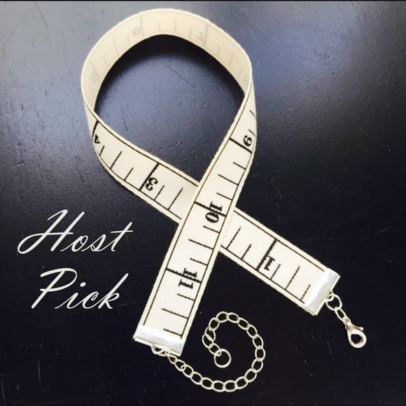 HP! Pro Posher Tape Measure Choker / Wrap Bracelet - Picture 2 of 6